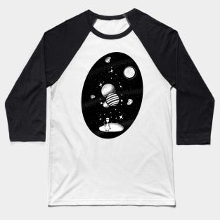 Alien Hello! Baseball T-Shirt